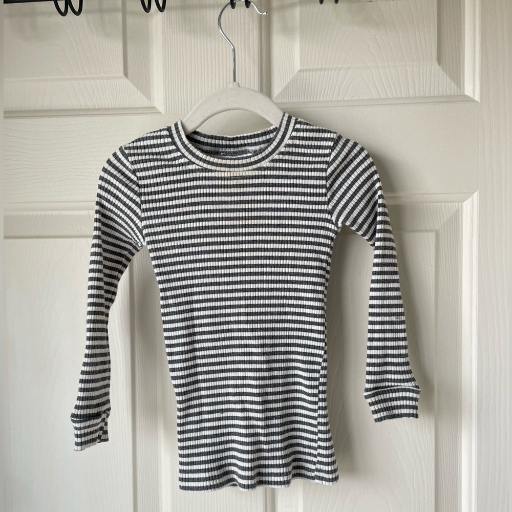 Mebie Baby long sleeve ribbed tee 3T